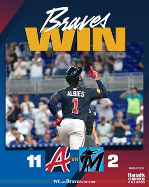 Image post by @braves on Instagram