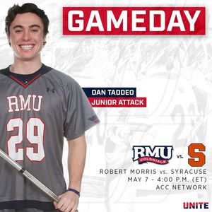 Image post by @RMUAthletics on Facebook
