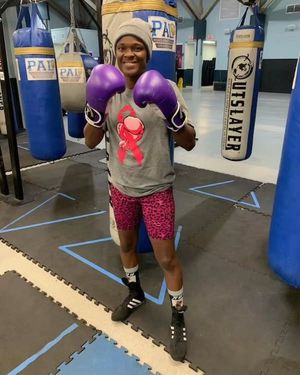 Image post by @tiarabrownboxing on Instagram