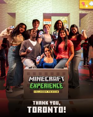 Image post by @minecraftexperienceirl on Instagram