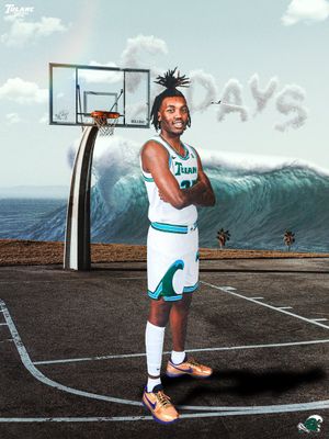 Image post by @GreenWaveMBB on Twitter