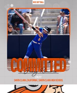 Image post by @West Valley College Softball on Facebook