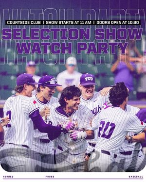 Image post by @TCU_Baseball on Twitter