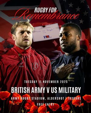 Text post by @armyrugbyunion on Twitter/X