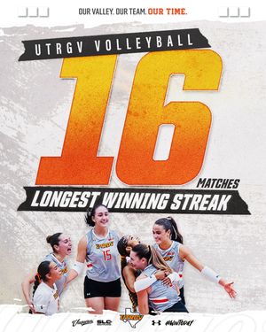 Image post by @utrgvvolleyball on Instagram