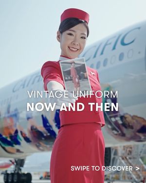 Image post by @cathaypacific on Instagram