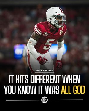 Image post by @holy.athletes on Instagram