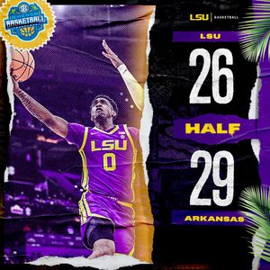 Image post by @LSUBasketball on Twitter