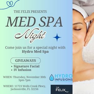 Image post by @hydromedspa on Facebook