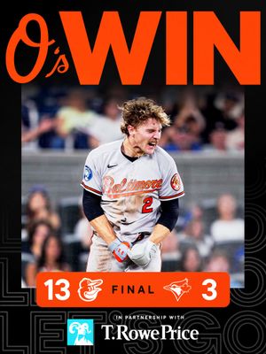 Image post by @orioles on Instagram