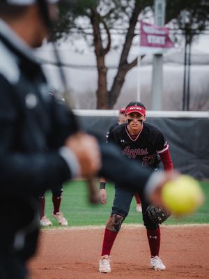 Image post by @nmstatesoftball on Instagram