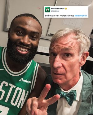Image post by @celtics on Instagram