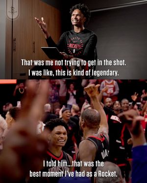 Image post by @houstonrockets on Instagram