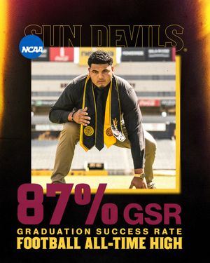 Image post by @ASUFootball on Twitter
