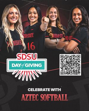 Image post by @sdsu_softball on Instagram