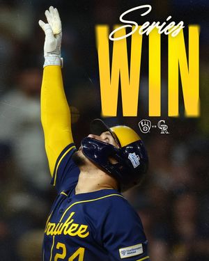 Image post by @brewers on Instagram
