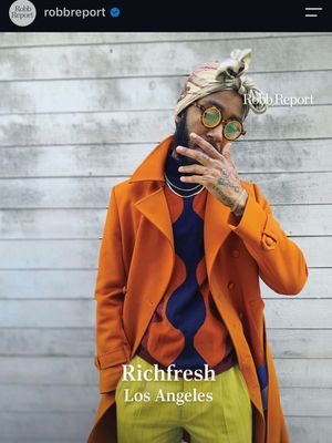 Image post by @richfresh on Instagram