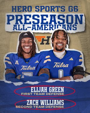 Image post by @tulsa_football on Instagram