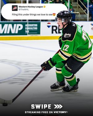 Image post by @westernhockeyleague on Instagram