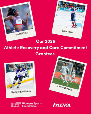 Image post by @womenssportsfoundation on Instagram
