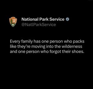 Image post by @nationalparkservice on Instagram
