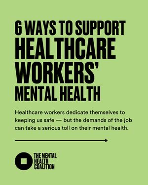 Image post by @mentalhealthcoalition on Instagram