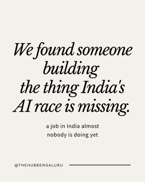 Image post by @thehubbengaluru on Instagram