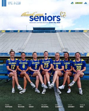 Image post by @DelawareWLAX on Twitter