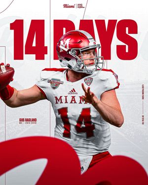 Image post by @miamiohfootball on Instagram