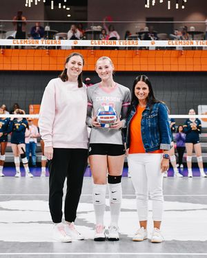 Image post by @clemsonvb on Instagram