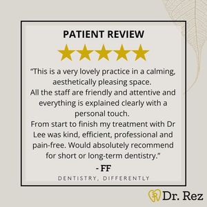 Image post by @drrezdental on Facebook