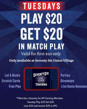Image post by @Seventy Six Taverns on Facebook