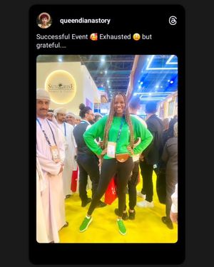 Image post by @queendianastory on Instagram