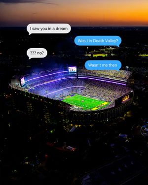Image post by @lsufootball on Instagram