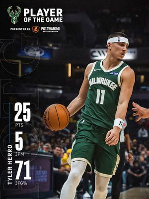 Image post by @milwaukeebucks on Facebook