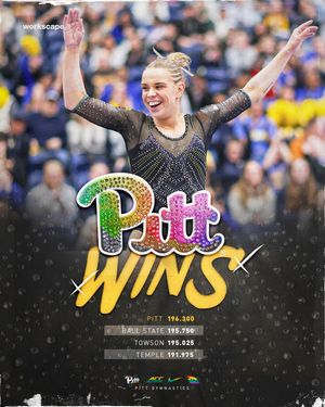 Image post by @pitt_gym on Instagram