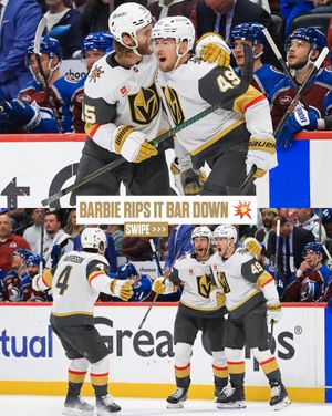 Image post by @vegasgoldenknights on Instagram