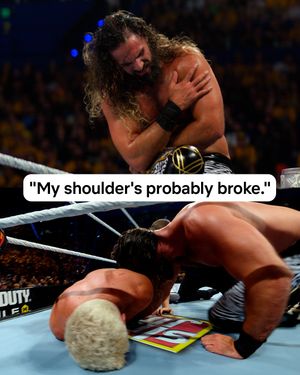 Image post by @wwe_on_netflix on Instagram