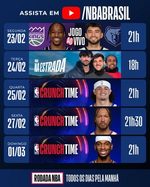Image post by @nbabrasil on Instagram