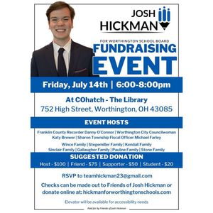 Image post by @hickmanforohio on Instagram
