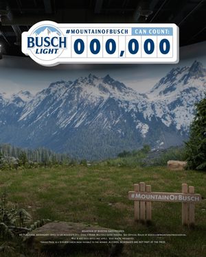 Image post by @BuschBeer on Twitter
