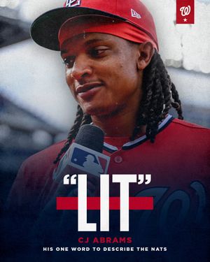 Image post by @nationals on Instagram