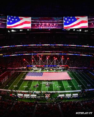 Image post by @cfbplayoff on Instagram
