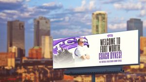 Image post by @TCU_Athletics on Twitter