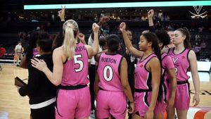 Image post by @UVAWomensHoops on Facebook