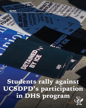 Image post by @ucsdguardian on Instagram