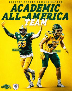 Image post by @ndsufootball on Instagram