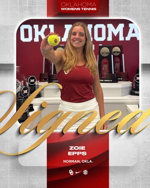 Image post by @ou_wtennis on Instagram
