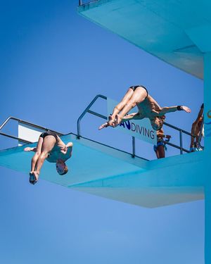 Image post by @usa_diving on Instagram