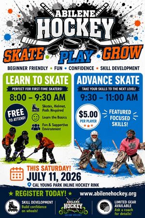 Image post by @AbileneHockey on Facebook